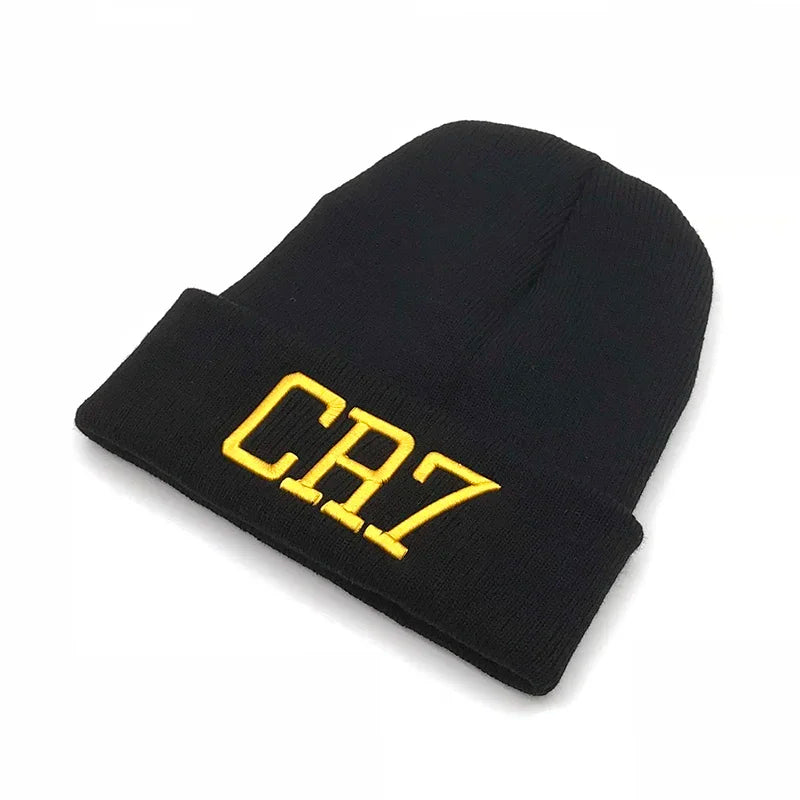 CR7 Beanies Knit cap Winter Caps Skullies Bonnet Cristiano Ronaldo Winter Hats For Men Women Beanie Outdoor Sports Warm Cap 2018