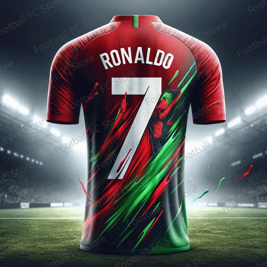 2024 New Arriavl  CHATGPT-Special Ronaldos 7 Soccer Jersey for Kids And Adult