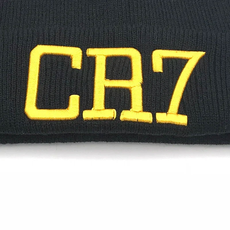 CR7 Beanies Knit cap Winter Caps Skullies Bonnet Cristiano Ronaldo Winter Hats For Men Women Beanie Outdoor Sports Warm Cap 2018